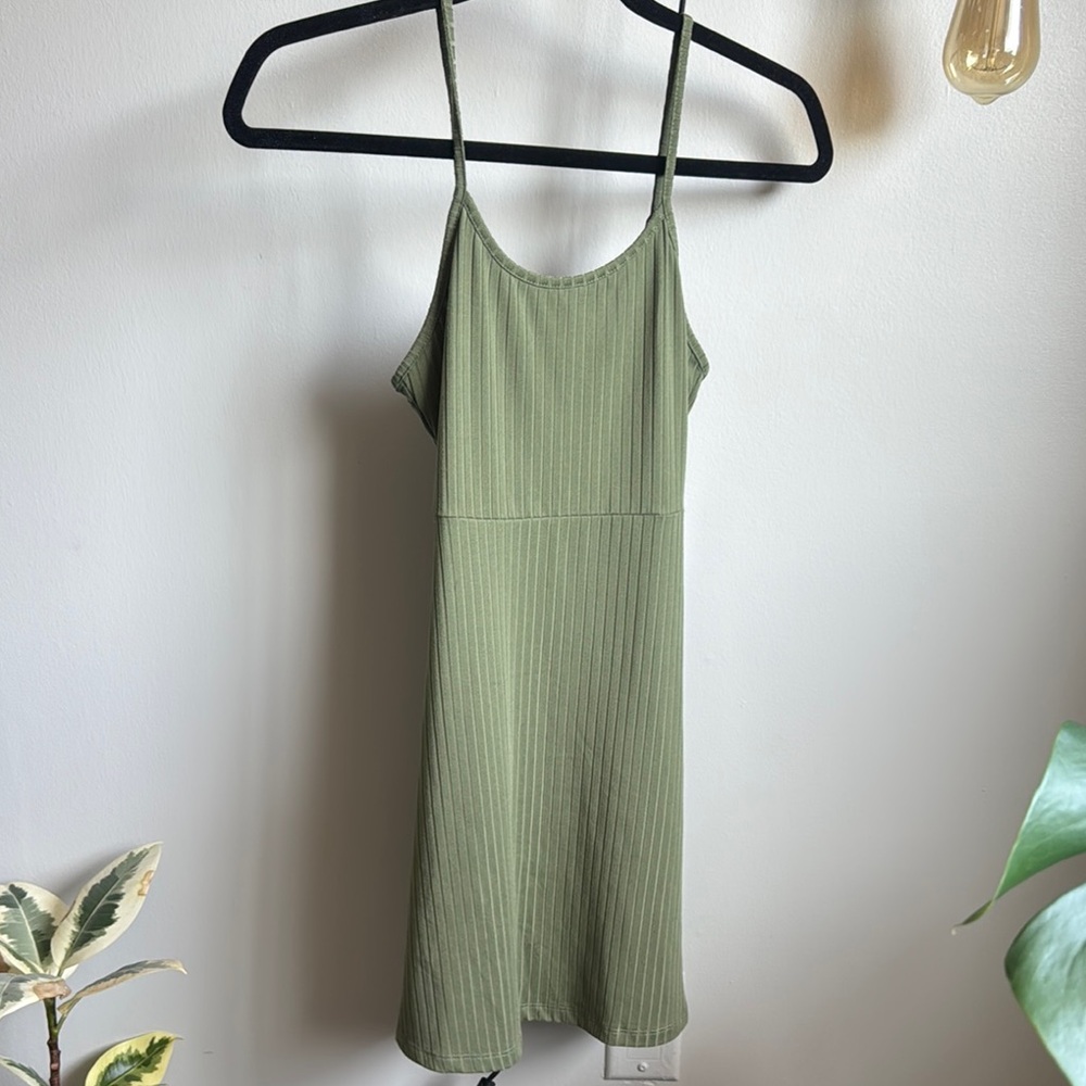 UKIDS Girls’ Tank Dress in Green size M (10/12)